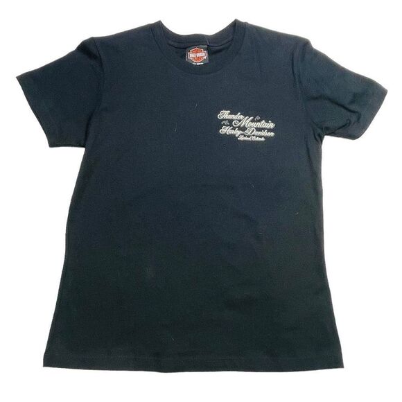 NWT Harley Davidson Black Thunder Mountain Tee - Large - Picture 9 of 15